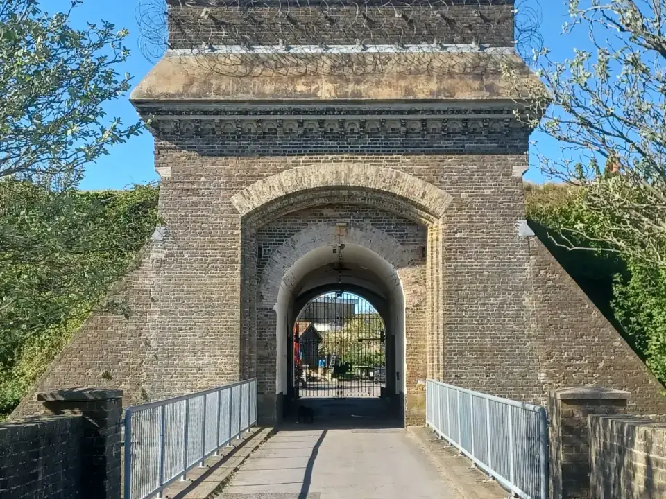 Main entrance approach