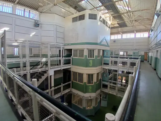 Rye House interior bay with layered custodial detail